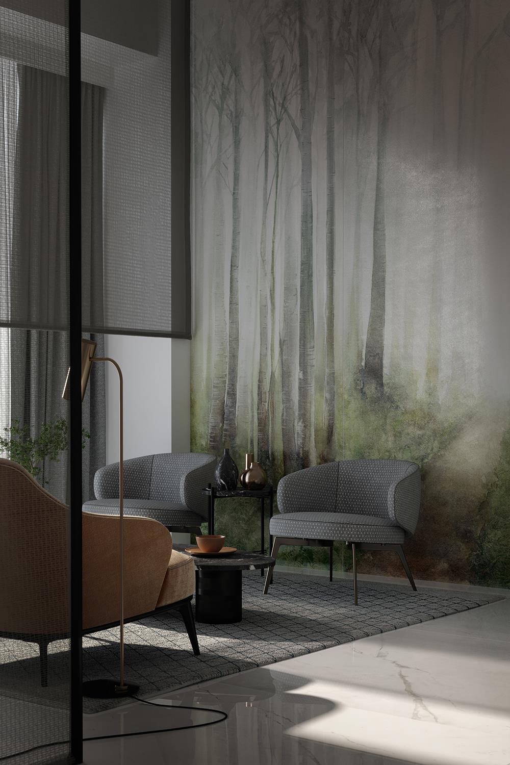 Cotto d’Este innovatively reinterprets wallpaper with ultra-thin ceramic slabs: Photo 1